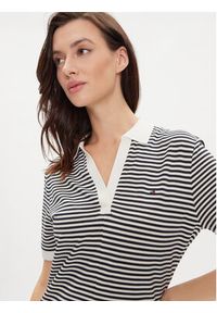 TOMMY HILFIGER - Tommy Hilfiger Sukienka letnia WW0WW41567 Granatowy Regular Fit. Kolor: niebieski. Materiał: lyocell, bawełna. Sezon: lato #5