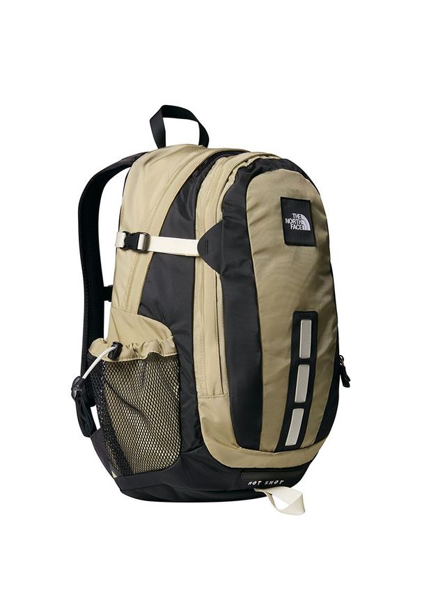 Plecak The North Face Hot Shot 0A3KYJFZI1 - beżowo-czarny. Kolor: czarny, wielokolorowy, beżowy. Materiał: nylon