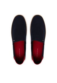TOMMY HILFIGER - Tommy Hilfiger Espadryle Core Hilfiger Espadrille Textile FM0FM05792 Granatowy. Kolor: niebieski. Materiał: materiał #6