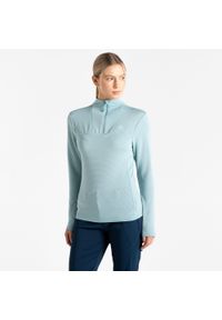 DARE 2B - Bluza turystyczna damska Mountain Series Overhead. Kolor: niebieski. Materiał: polar, tkanina, elastan, prążkowany, poliester