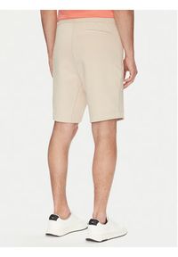 BOSS Szorty sportowe Headlo 50537199 Beżowy Regular Fit. Kolor: beżowy. Materiał: bawełna. Styl: sportowy #5