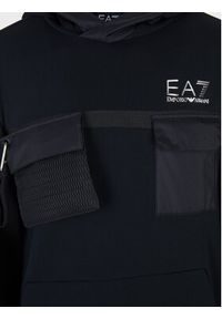 EA7 Emporio Armani Bluza 6RPM88 PJSEZ 1200 Czarny Regular Fit. Kolor: czarny. Materiał: syntetyk #3