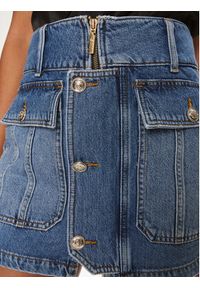 Liu Jo Spódnica jeansowa UA4090 DS059 Niebieski Regular Fit. Kolor: niebieski. Materiał: bawełna #5