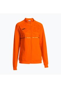 Bluza do biegania damska Joma Record III Full Zip. Kolor: pomarańczowy