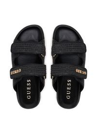 Guess Klapki Fadeliza FLJFDE FAP19 Czarny. Kolor: czarny