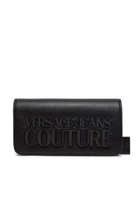 Versace Jeans Couture Saszetka 75YA4B72 Czarny. Kolor: czarny. Materiał: skóra