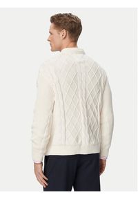 Tommy Jeans Sweter DM0DM23405 Kremowy Regular Fit. Kolor: kremowy. Materiał: bawełna #4