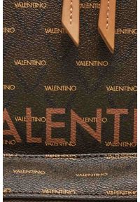 Valentino by Mario Valentino - VALENTINO Brązowy plecak Liuto. Kolor: brązowy
