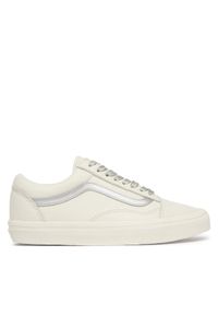 Vans Tenisówki Old Skool VN000D6WC9F1 Écru. Kolor: kremowy. Materiał: skóra, zamsz #1