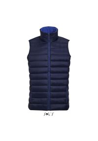 SOL'S - Kurtka puchowa bez rękawów Sol's Wave. Kolor: niebieski. Materiał: puch. Długość rękawa: bez rękawów #2