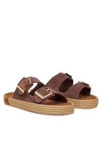 Bohonomad Espadryle Sydney SYD.12-00048 Brązowy. Kolor: brązowy. Materiał: skóra