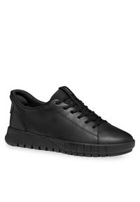 Geox Sneakersy D Flextride Plus D657SC 09B15 C9999 Czarny. Kolor: czarny. Materiał: skóra #3