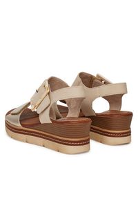 Remonte Sandały D2L53-60 Beżowy. Kolor: beżowy. Materiał: skóra #3