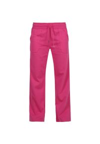 THE RUNNING REPUBLIC - Elegancka Sukienka Fuchsia dla Kobiet - Styl i Komfort. Kolor: różowy. Materiał: poliester, bawełna. Długość: długie. Sport: bieganie #1