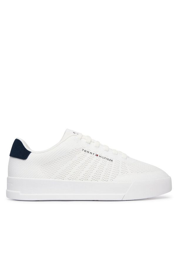 TOMMY HILFIGER - Sneakersy Tommy Hilfiger. Kolor: biały