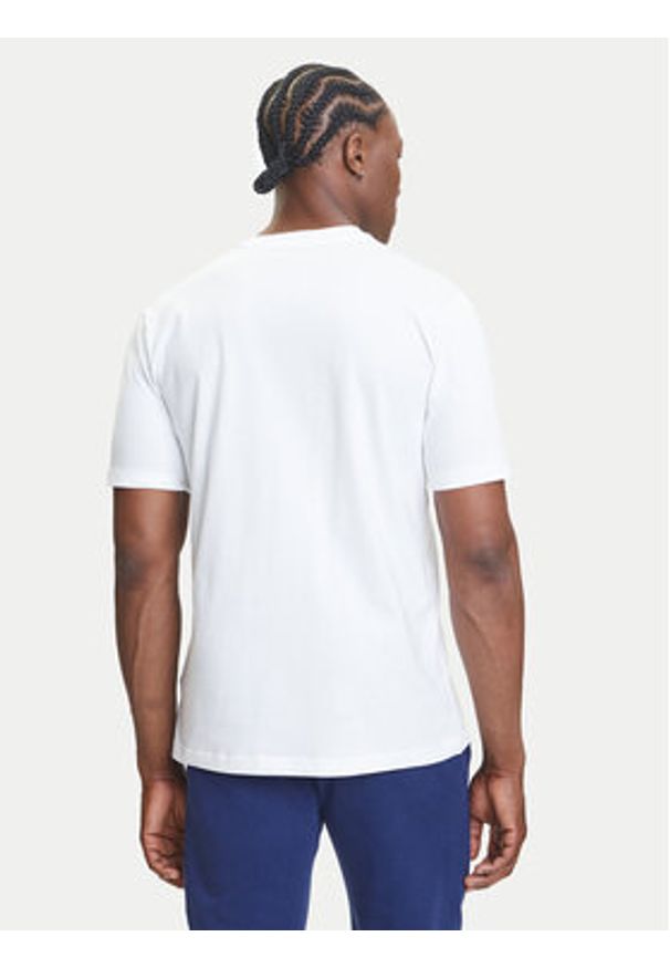 Adidas - adidas T-Shirt Collegiate Lineage Graphic JM6416 Biały Regular Fit. Kolor: biały. Materiał: bawełna