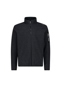 Bluza męska turystyczna CMP 38H2237. Kolor: czarny. Materiał: polar. Sport: turystyka piesza #1