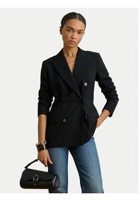 Lauren Ralph Lauren - LAUREN RALPH LAUREN Torebka 431977487002 Czarny. Kolor: czarny. Materiał: skórzane