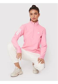 Adidas - adidas Bluza HL1460 Różowy Regular Fit. Kolor: różowy. Materiał: syntetyk