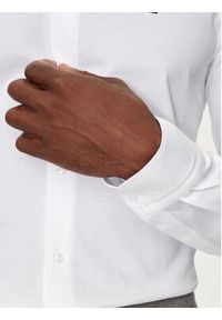 TOMMY HILFIGER - Tommy Hilfiger Koszula MW0MW36908 Biały Slim Fit. Kolor: biały. Materiał: bawełna #3