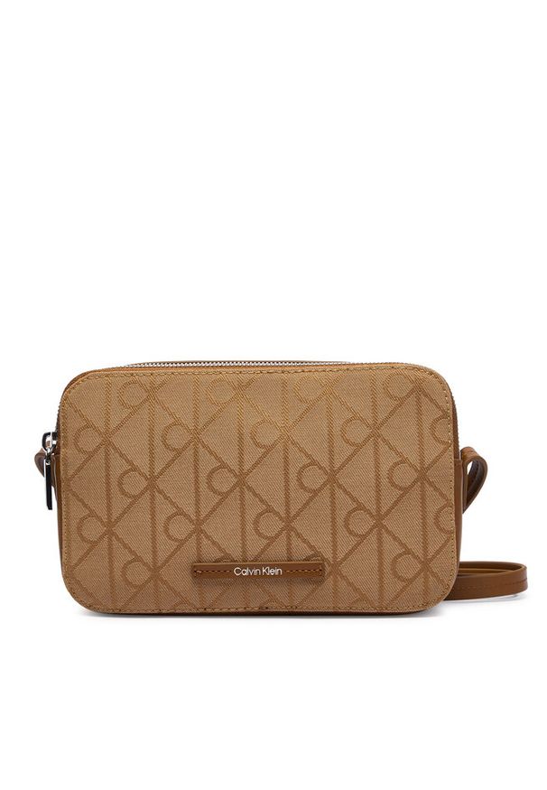 Torebka Calvin Klein. Kolor: brązowy