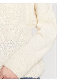 Sisley Sweter 1068M1029 Écru Boxy Fit. Materiał: syntetyk