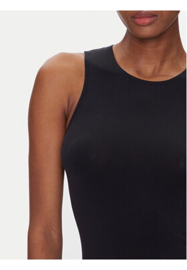 Wolford Sukienka koktajlowa Crescent Drape 57183 Czarny Slim Fit. Kolor: czarny. Materiał: syntetyk. Styl: wizytowy