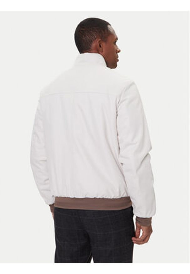 Geox Kurtka bomber Vincit M5620C T3127 F5273 Beżowy Regular Fit. Kolor: beżowy. Materiał: syntetyk