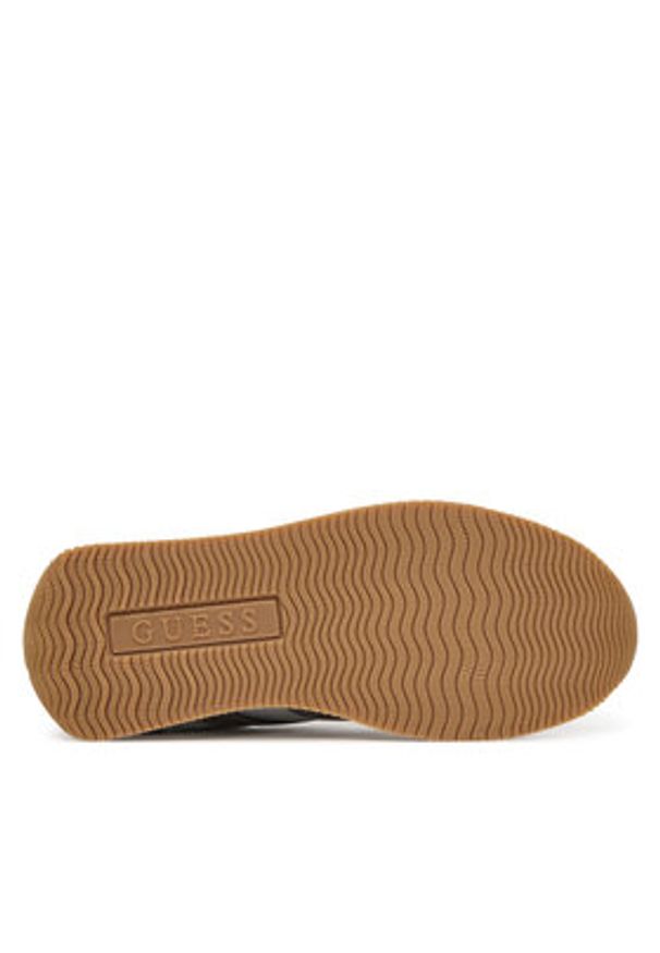 Guess Sneakersy FLTSAP LEM12 Srebrny. Kolor: srebrny. Materiał: skóra