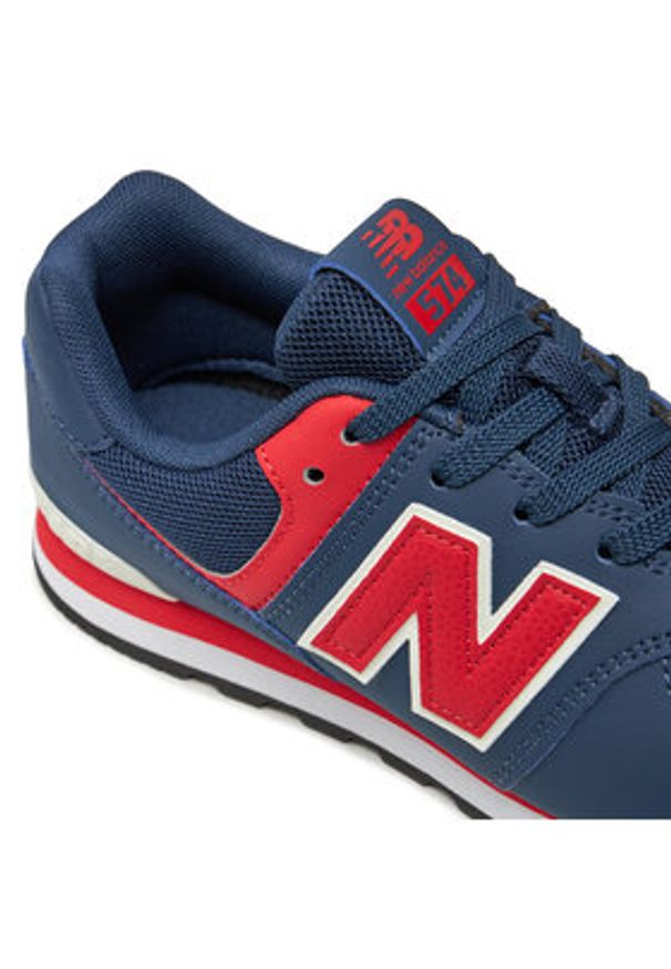 New Balance Sneakersy GC574KIK Granatowy. Kolor: niebieski. Materiał: skóra. Model: New Balance 574