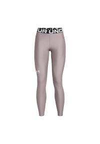 Legginsy treningowe damskie Under Armour HeatGear. Kolor: szary