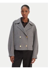 TOMMY HILFIGER - Tommy Hilfiger Kurtka przejściowa WW0WW47759 Szary Relaxed Fit. Kolor: szary. Materiał: syntetyk #1