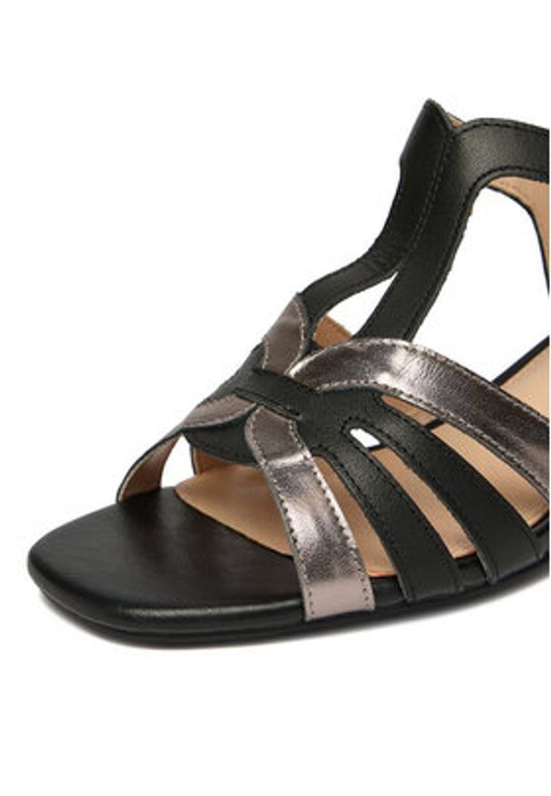 Lasocki Sandały CEO-25F575-1 Czarny. Kolor: czarny. Materiał: skóra