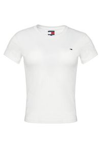 Tommy Jeans Komplet t-shirtów DW0DW21366 Biały Slim Fit. Kolor: biały. Materiał: bawełna #5