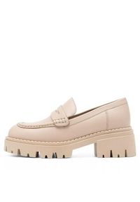 Badura Loafersy BOTRICELLO-108113 Beżowy. Kolor: beżowy. Materiał: skóra #8