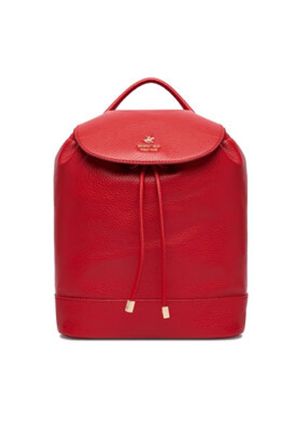 Beverly Hills Polo Club Plecak CEO-BHPC-C-017-09 Czerwony. Kolor: czerwony. Materiał: materiał