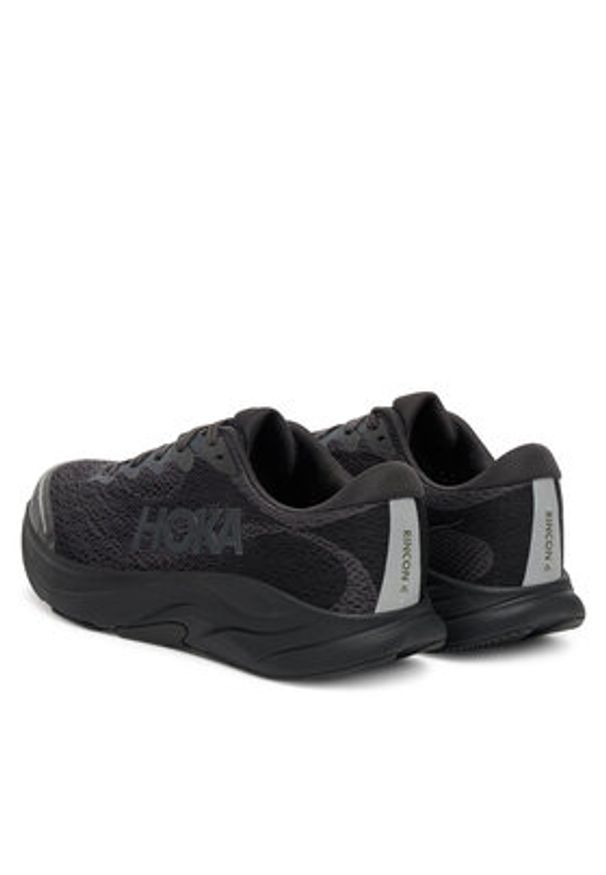 HOKA - Hoka Buty do biegania Rincon 4 1168874 Czarny. Kolor: czarny. Materiał: materiał