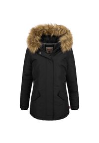 Damska kurtka zimowa Lonsdale Kimmeridge. Kolor: czarny. Materiał: puch. Sezon: zima #2