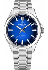 Zegarek Giewont Zegarek Męski Elegance Sapphire Srebrno Niebieski GW5160-B3. Kolor: srebrny, niebieski, wielokolorowy #1