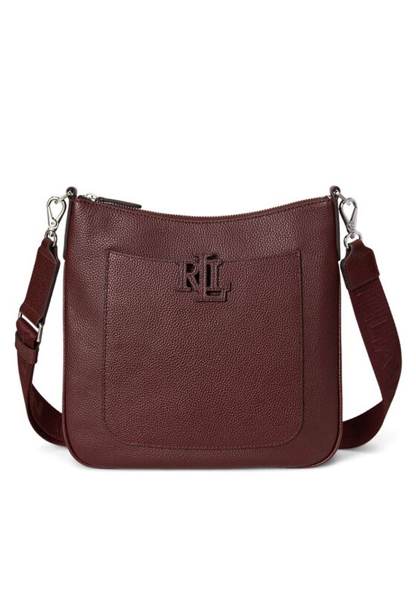 Lauren Ralph Lauren - LAUREN RALPH LAUREN Torebka 431970152011 Bordowy. Kolor: czerwony. Materiał: skórzane