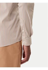 BOSS Koszula H-Roan 50556085 Beżowy Slim Fit. Kolor: beżowy. Materiał: bawełna #4