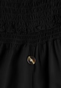 Renee - Czarny 2-częściowy Bawełniany Komplet z Długą Spódnicą i Elastycznym Topem Diomastis. Kolor: czarny. Materiał: bawełna. Wzór: gładki #2