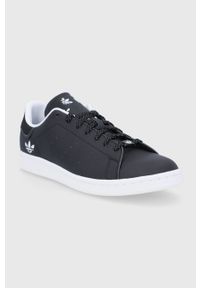 adidas Originals Buty Stan Smith kolor czarny. Nosek buta: okrągły. Zapięcie: sznurówki. Kolor: czarny. Materiał: materiał, guma. Model: Adidas Stan Smith #5
