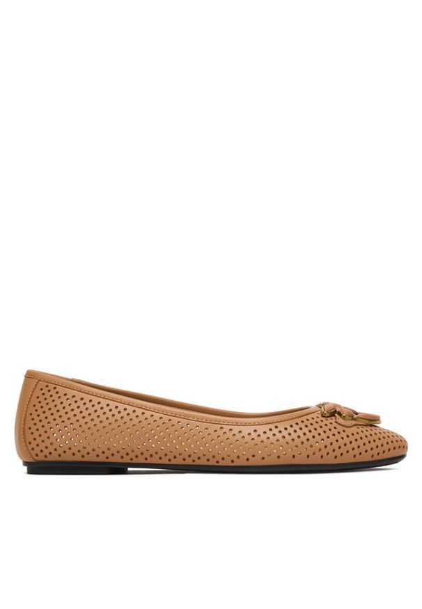 Pinko - PINKO Baleriny Max 11 SD0457 P003 Beżowy. Kolor: beżowy. Materiał: skóra
