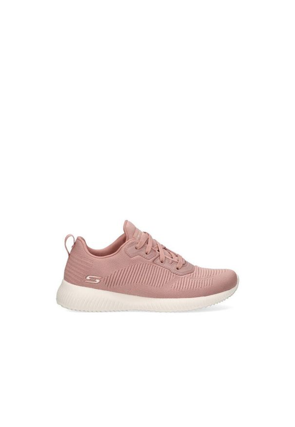 skechers - Buty damskie SKECHERS Bobs Squad Tough Talk. Kolor: biały. Model: Skechers Sport. Sport: turystyka piesza