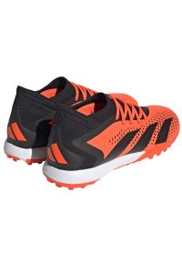 Adidas - Buty piłkarskie adidas Predator Accuracy.3 Tf M GW4638 pomarańczowe pomarańcze i czerwienie. Zapięcie: sznurówki. Kolor: pomarańczowy. Materiał: materiał, syntetyk. Szerokość cholewki: normalna. Sport: piłka nożna #2