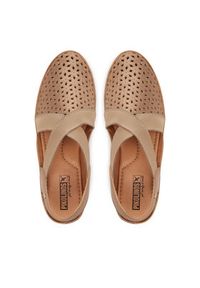 Pikolinos Espadryle W4A-1546Cl Złoty. Kolor: złoty. Materiał: skóra #3
