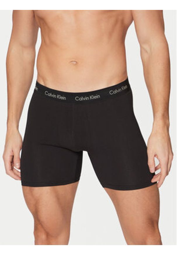 Calvin Klein Underwear Komplet 3 par bokserek 000NB1770A Czarny. Kolor: czarny. Materiał: bawełna