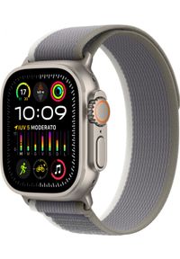 APPLE - Smartwatch Apple Apple Watch Ultra 2, Smartwatch (green/gray, 49 mm, Trail Loop, titanium case, cellular). Rodzaj zegarka: smartwatch