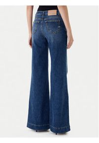 ViCOLO Jeansy DF5076 Niebieski Wide Leg. Kolor: niebieski